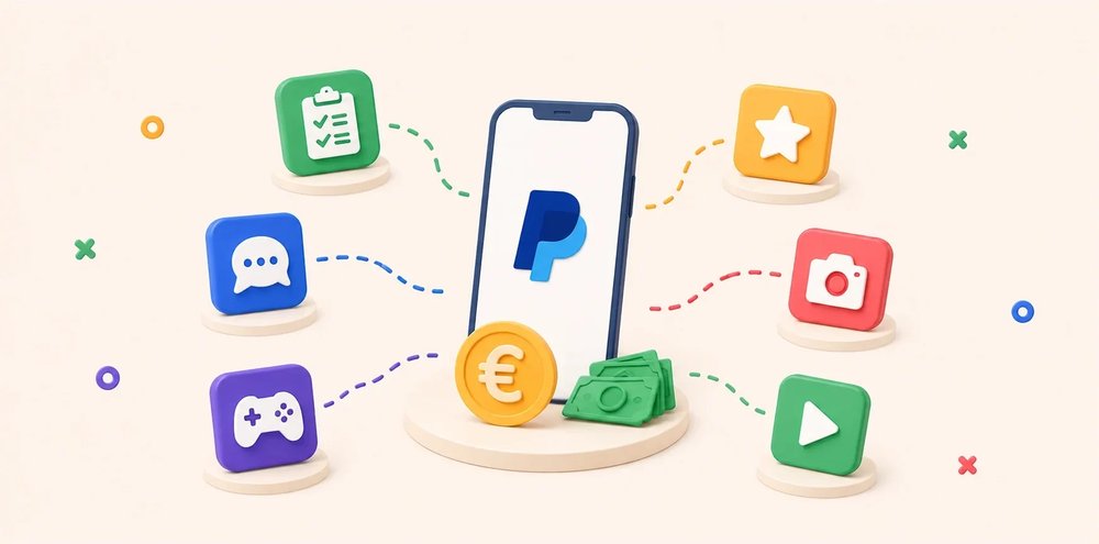 App che ti pagano su PayPal: quali pagano davvero