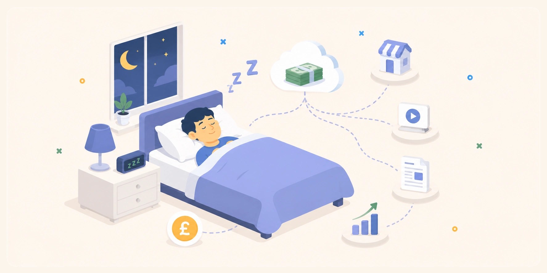 How to make money while you sleep