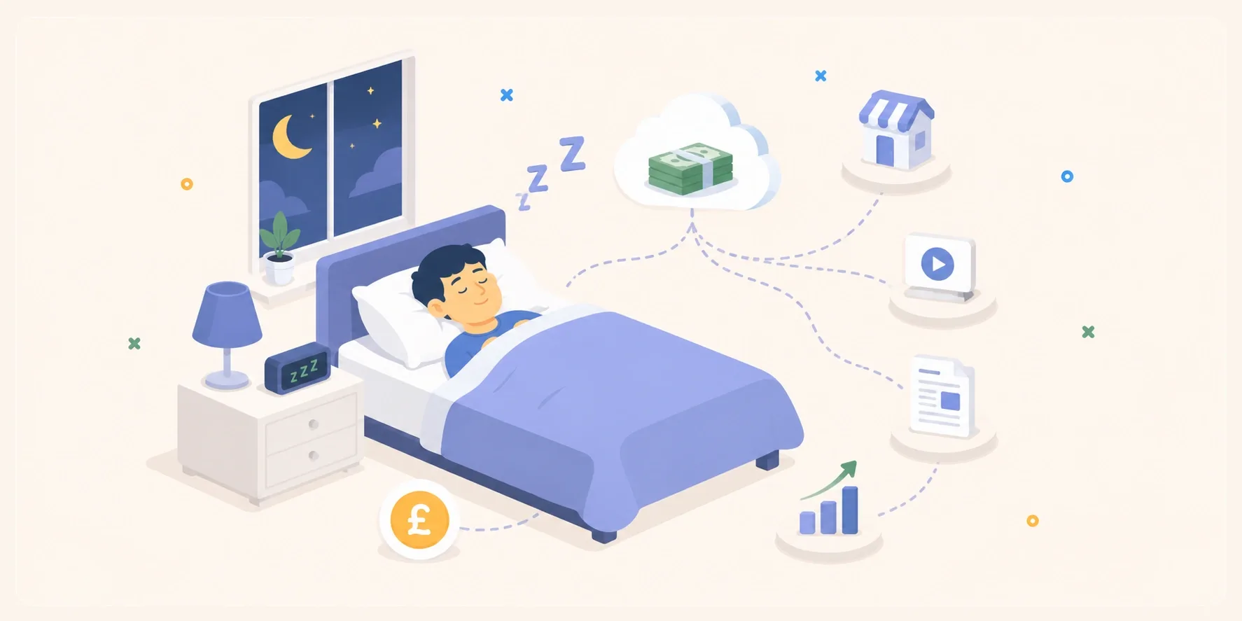 How to make money while you sleep