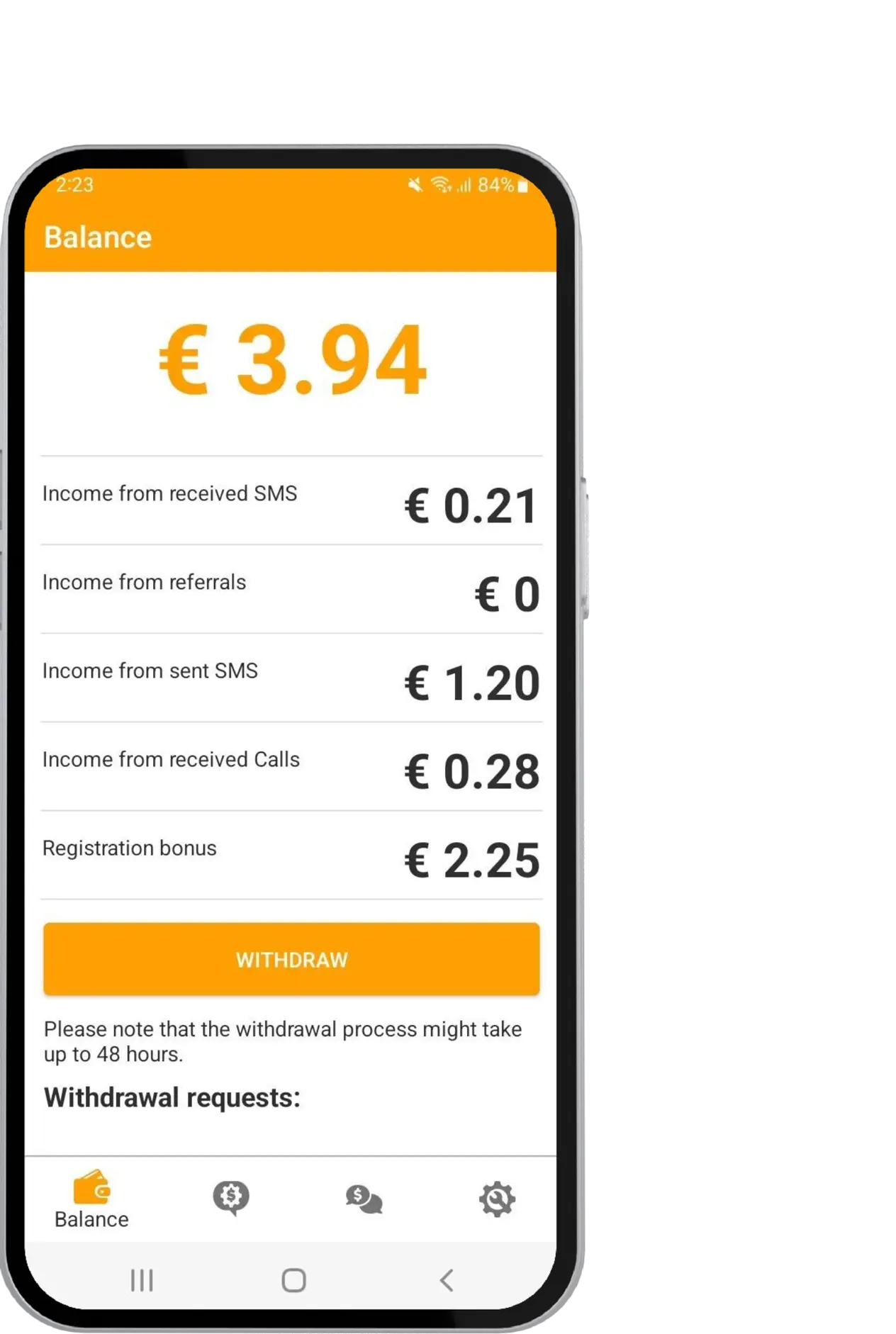 Money SMS 推荐计划
