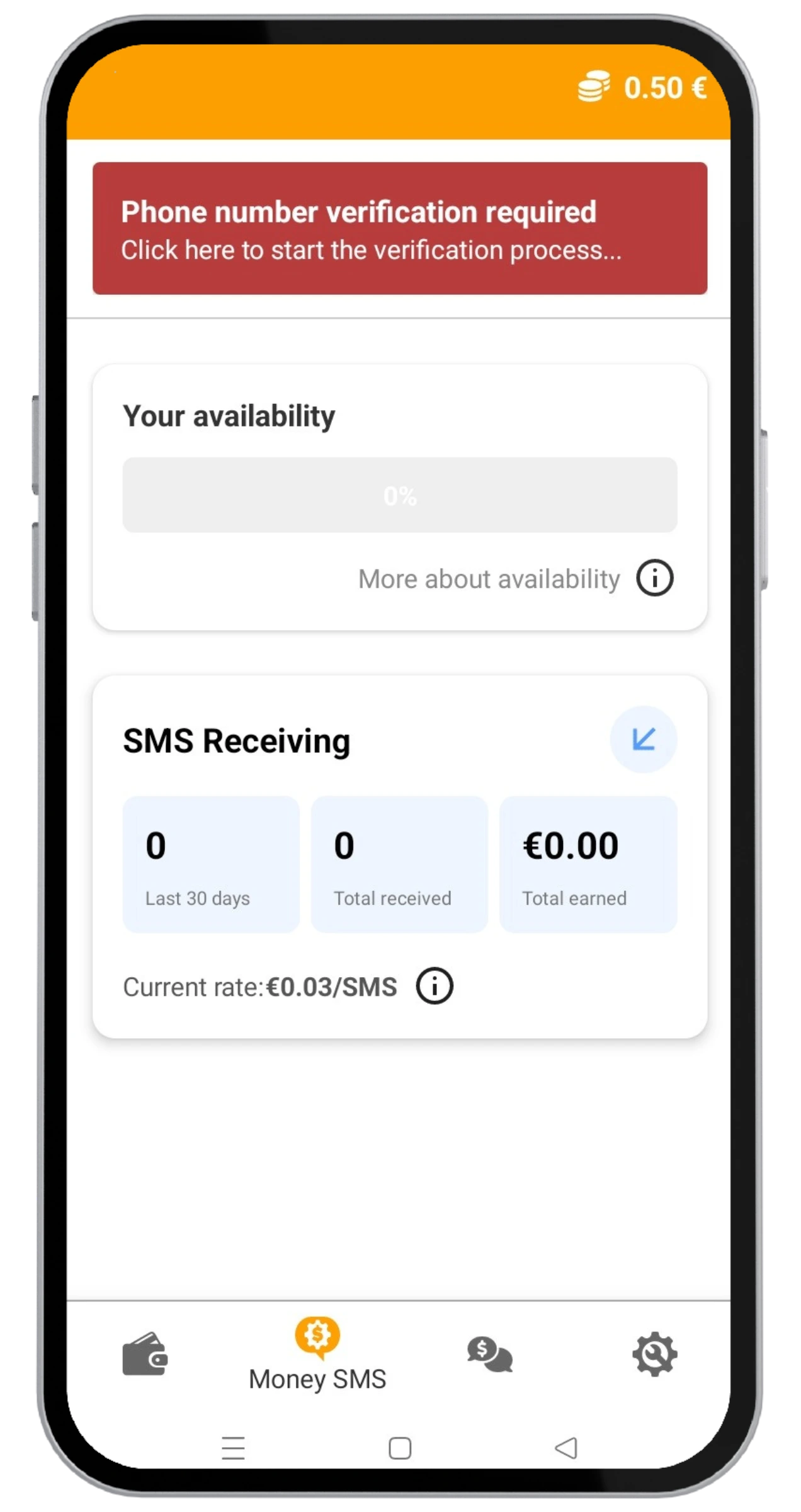 Tapnite baner za verifikaciju
