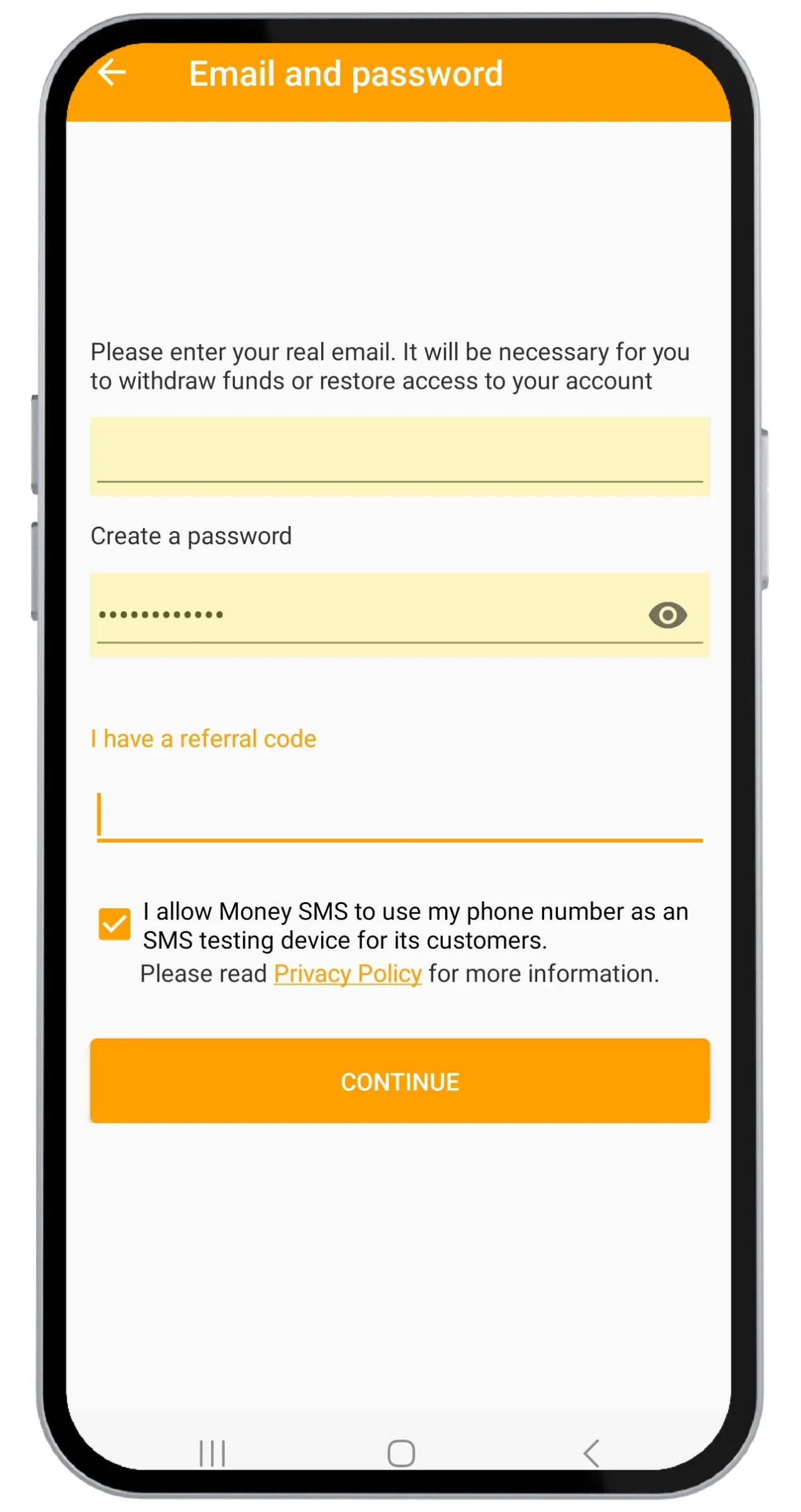 Unesite e-poštu i lozinku