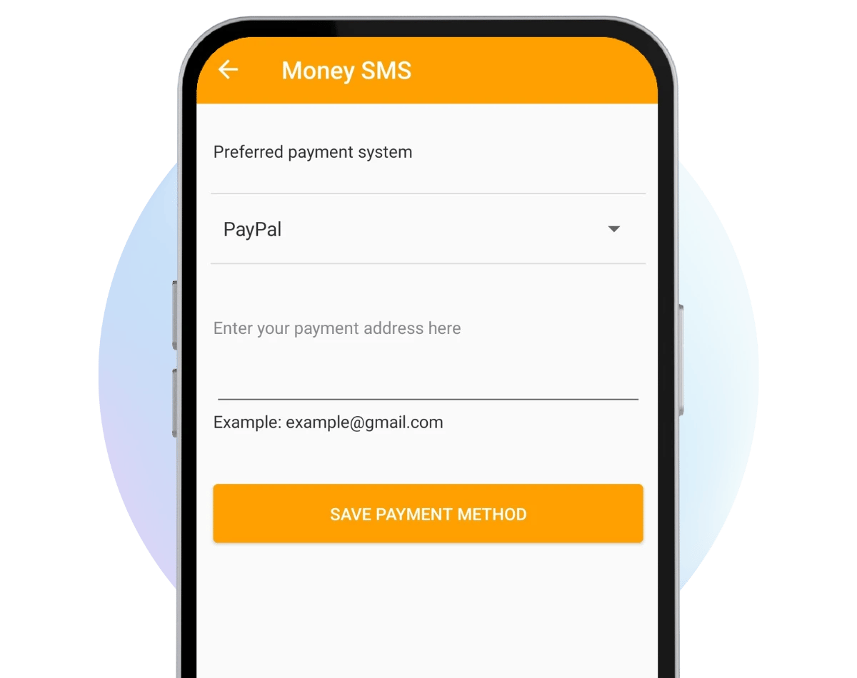 Choix de PayPal comme mode de paiement