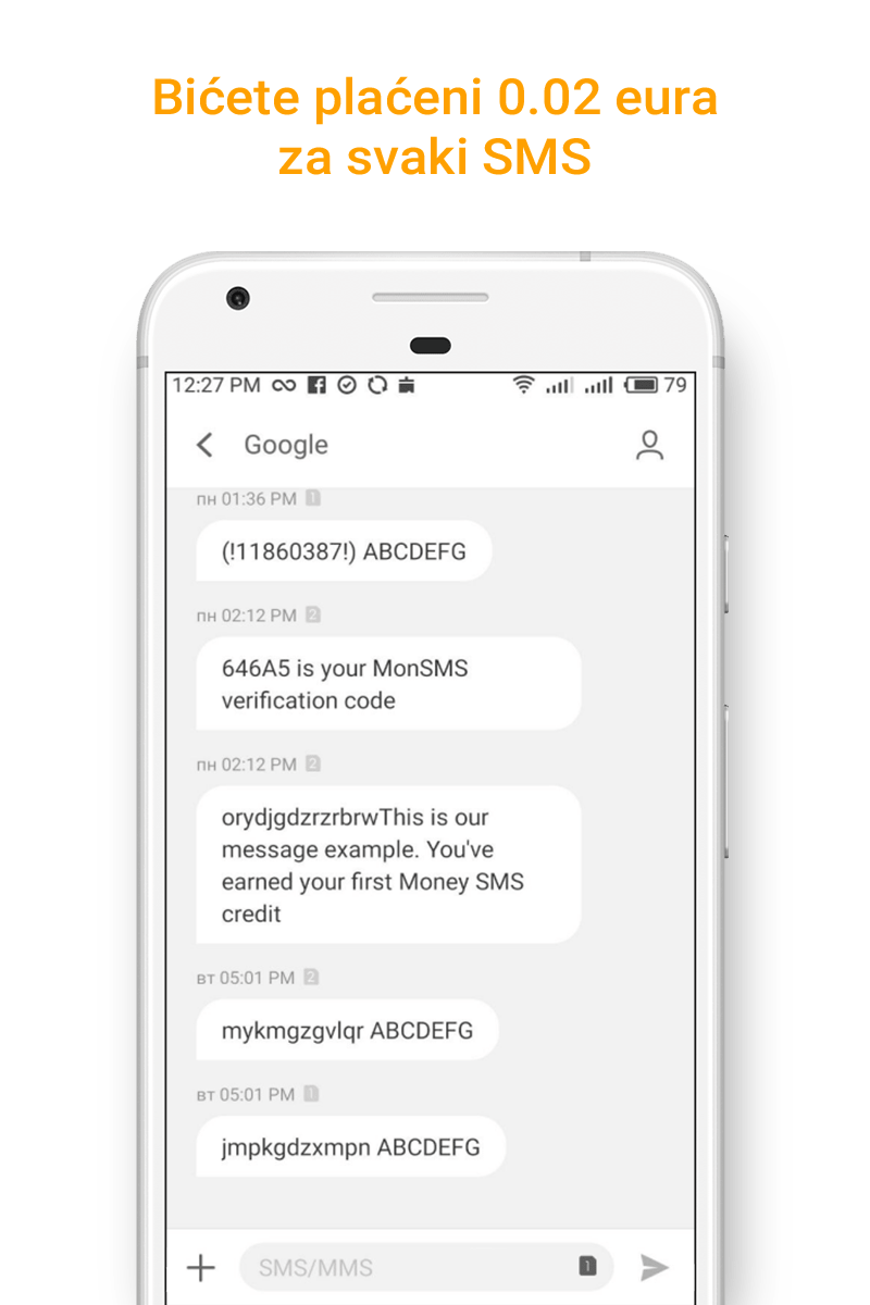 Money SMS app -Bićete plaćeni 0.02 eura za svaki SMS - 02-screenshot