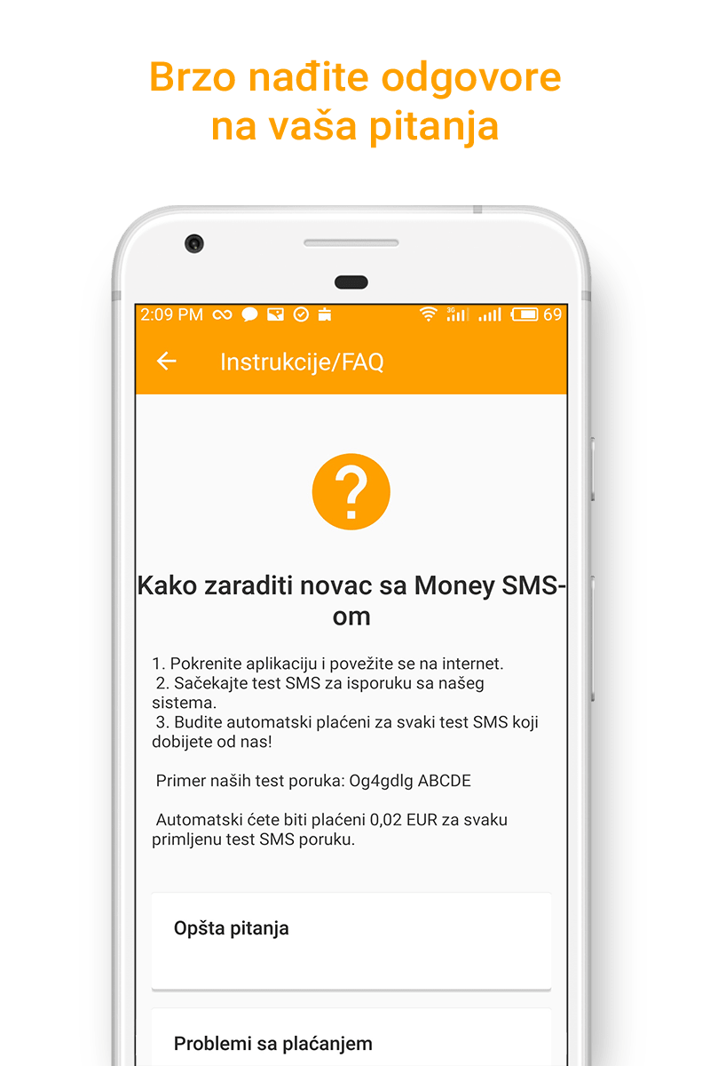 Money SMS app - Brzo nađite odgovore na vaša pitanja - 08-screenshot